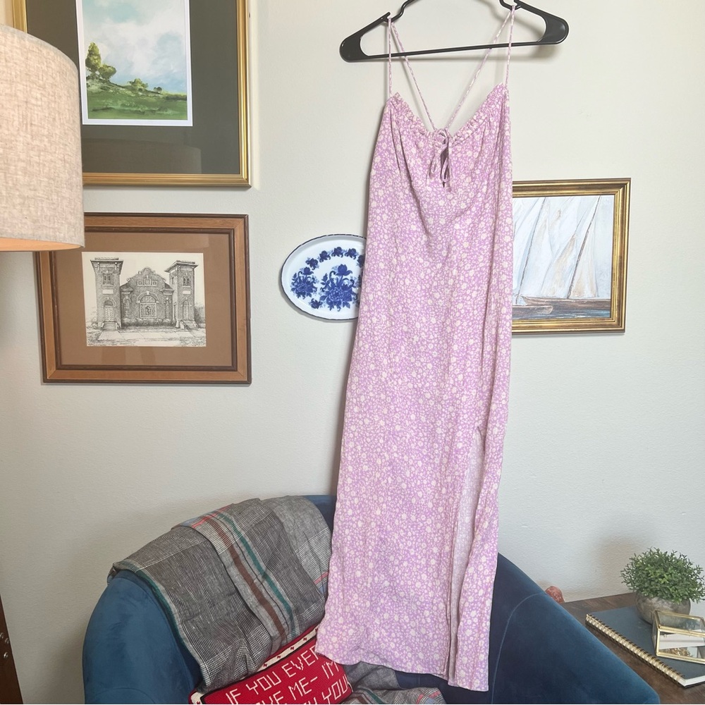 Lilac / Purple Milk Maid Sundress Large